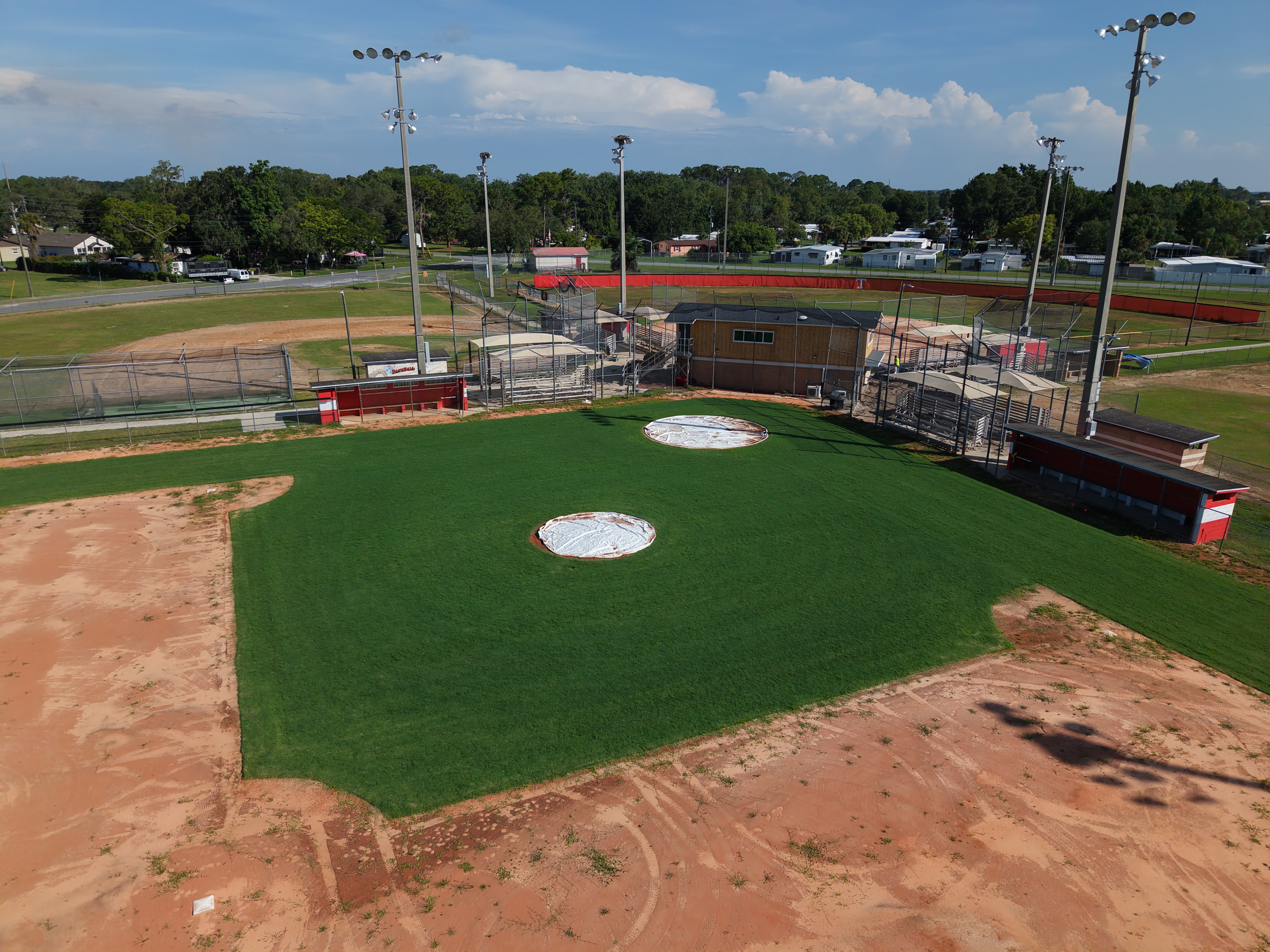 Image of a baseball field